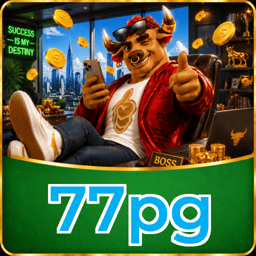 77pg Download Speed Test Logo - Teste de Velocidade Certificado